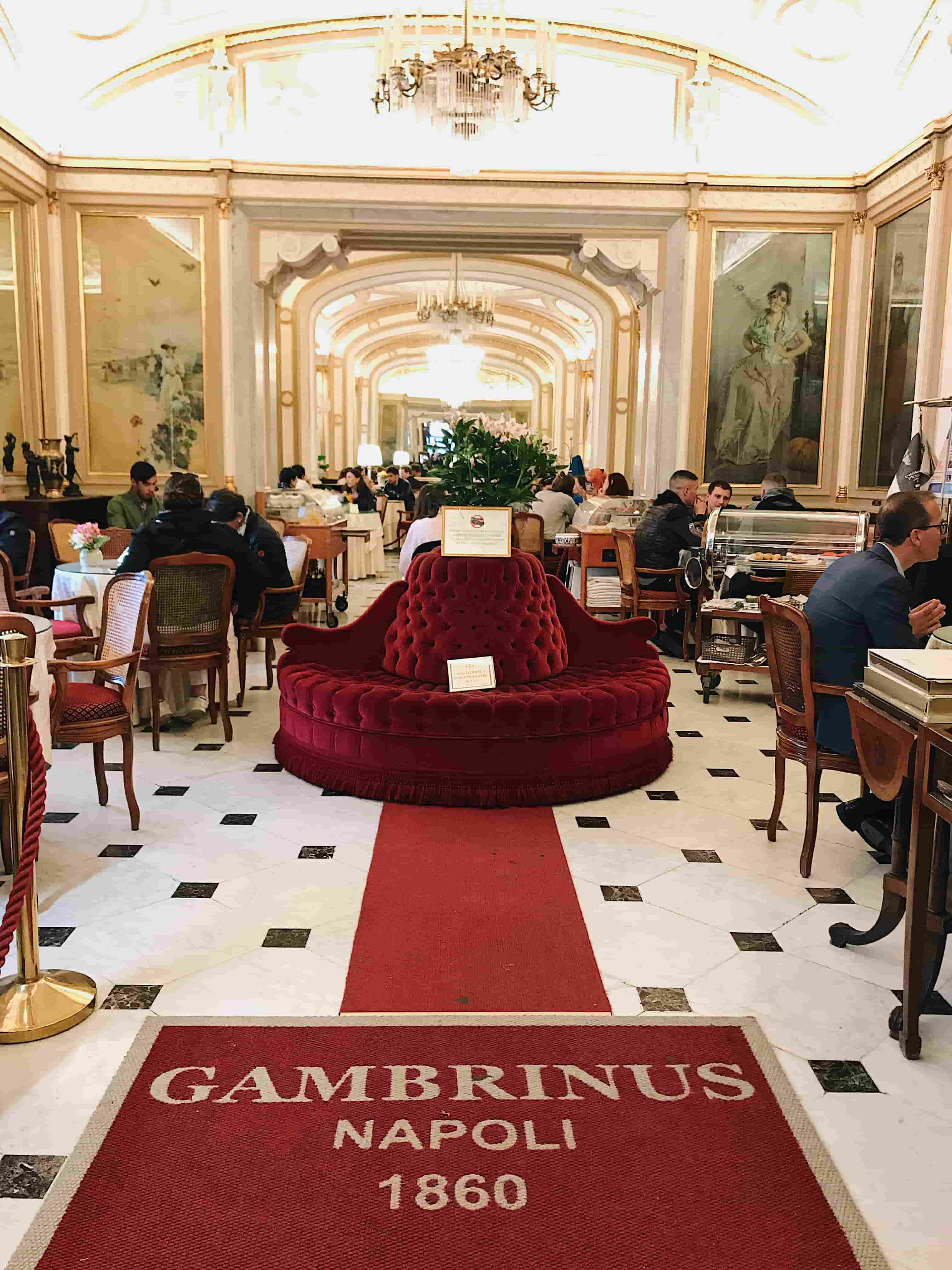 Café Gambrinus : Café historique de la ville de Naples, découvrez les meilleures adresses de la ville