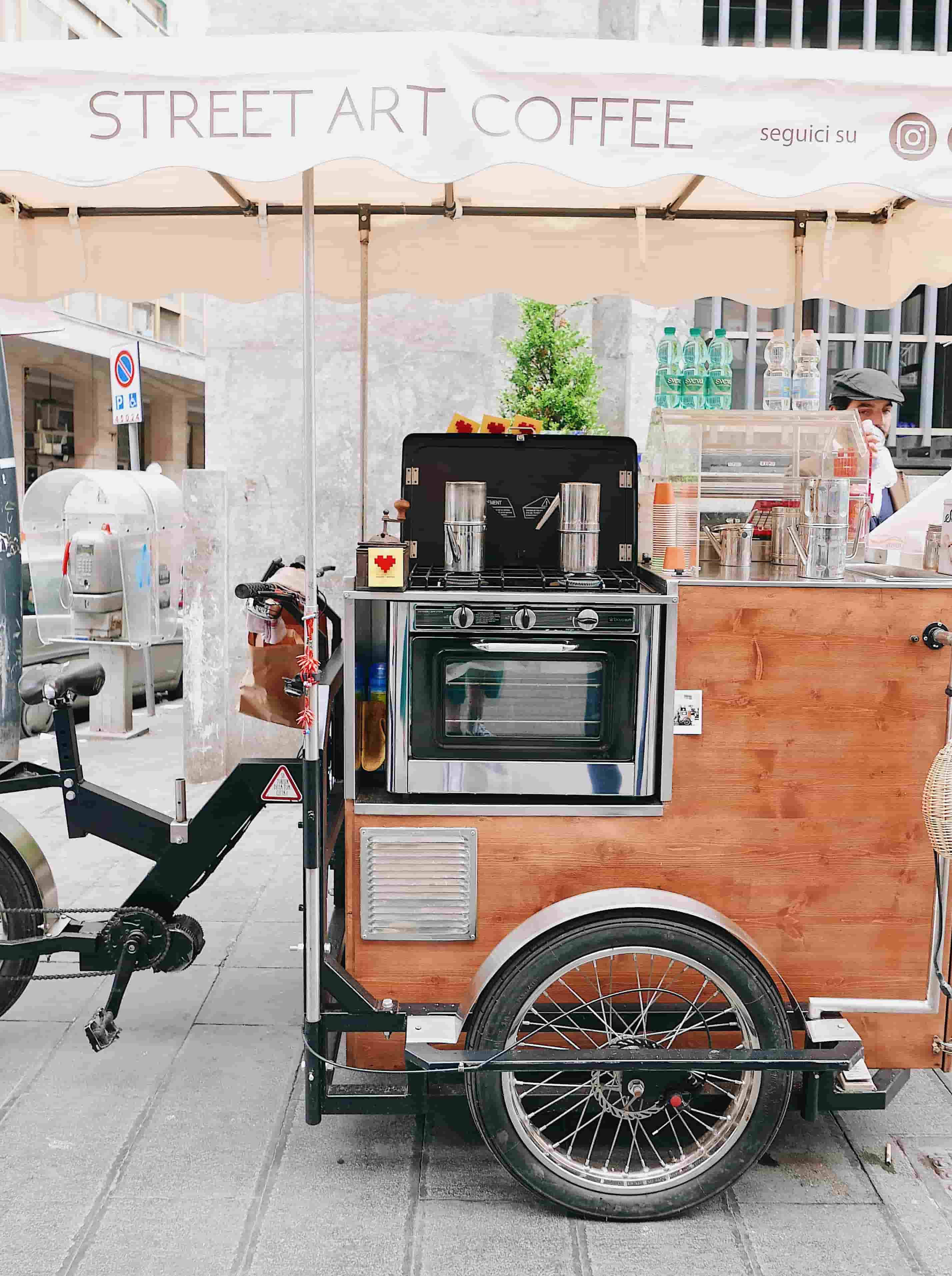 Le café roulant avec Don Café, l'un des meilleurs café de Naples