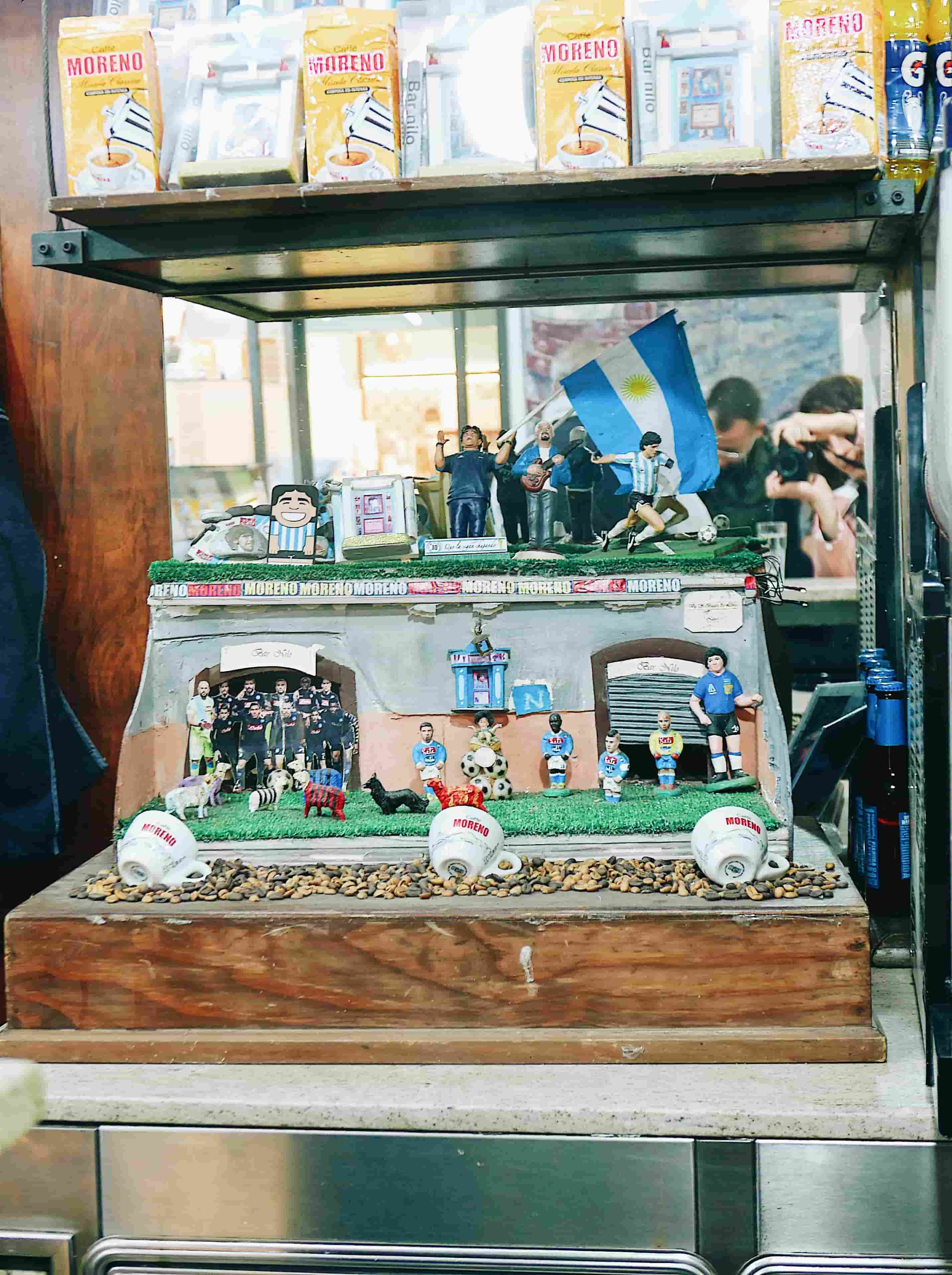 Le café Nilo et Maradona