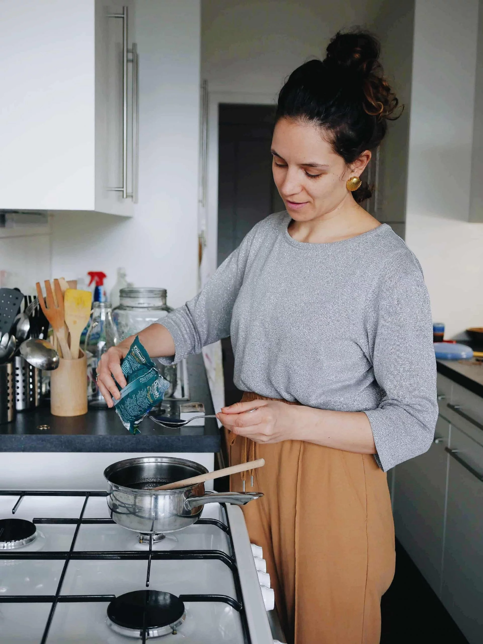 Préparation du kombucha avec Anouck Grau Anouck Grau cuisine