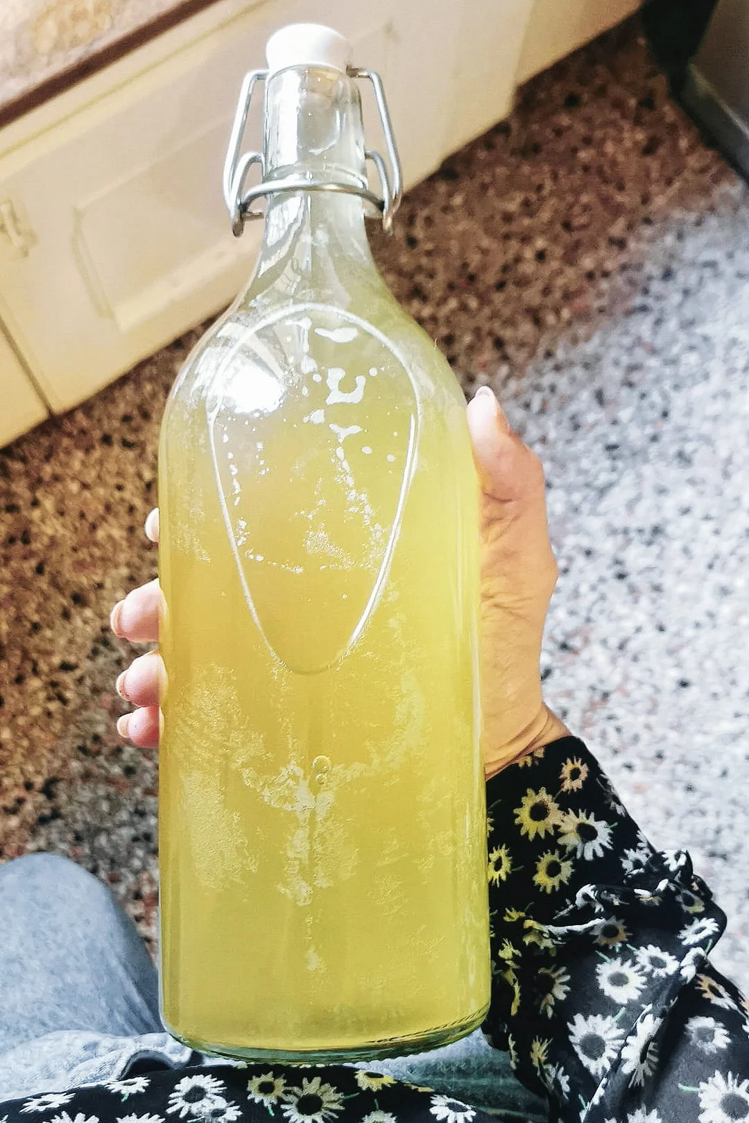 Kombucha prête à la dégustation Kombucha à la verveine